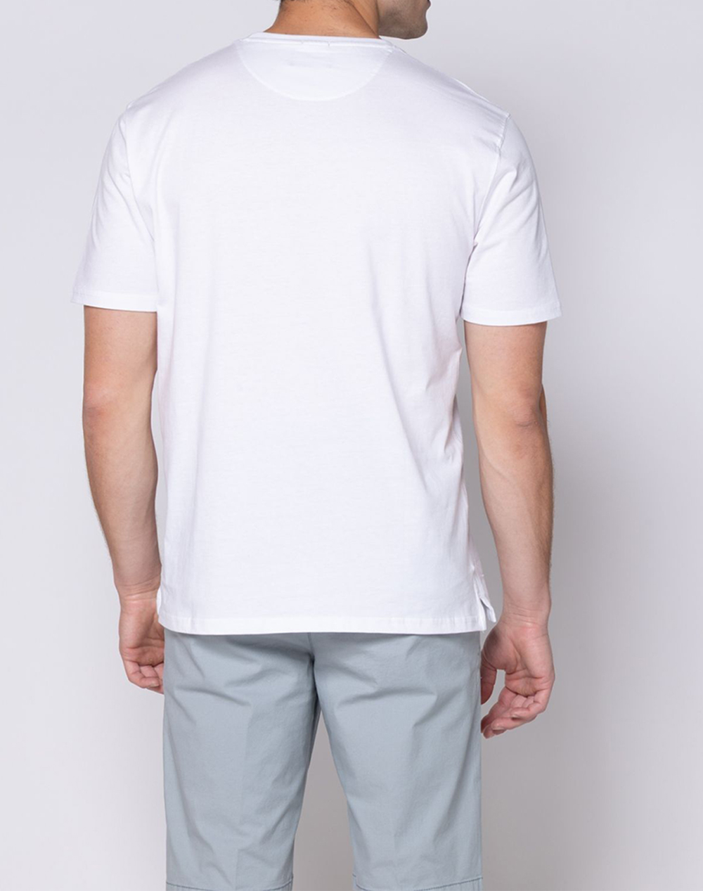 THE BOSTONIANS BLOUSE T-SHIRT TWO-TONE LOGO REGULAR