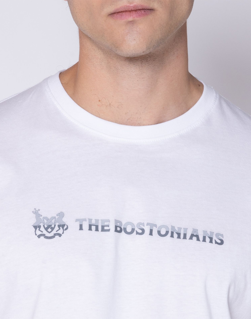 THE BOSTONIANS BLOUSE T-SHIRT TWO-TONE LOGO REGULAR