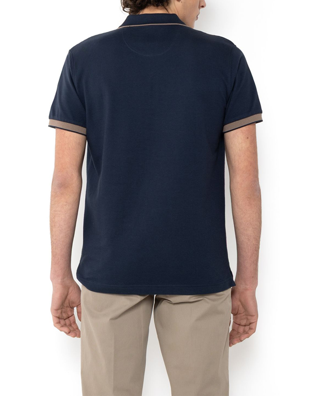 THE BOSTONIANS БЛУЗА POLO PIQUE WAFFLE REGULAR FIT