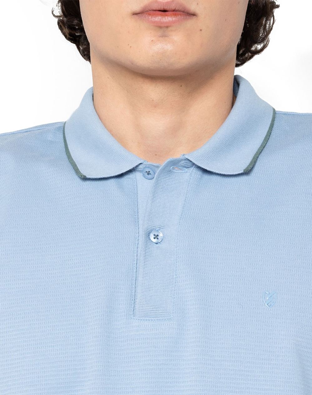 THE BOSTONIANS БЛУЗА POLO PIQUE WAFFLE REGULAR FIT