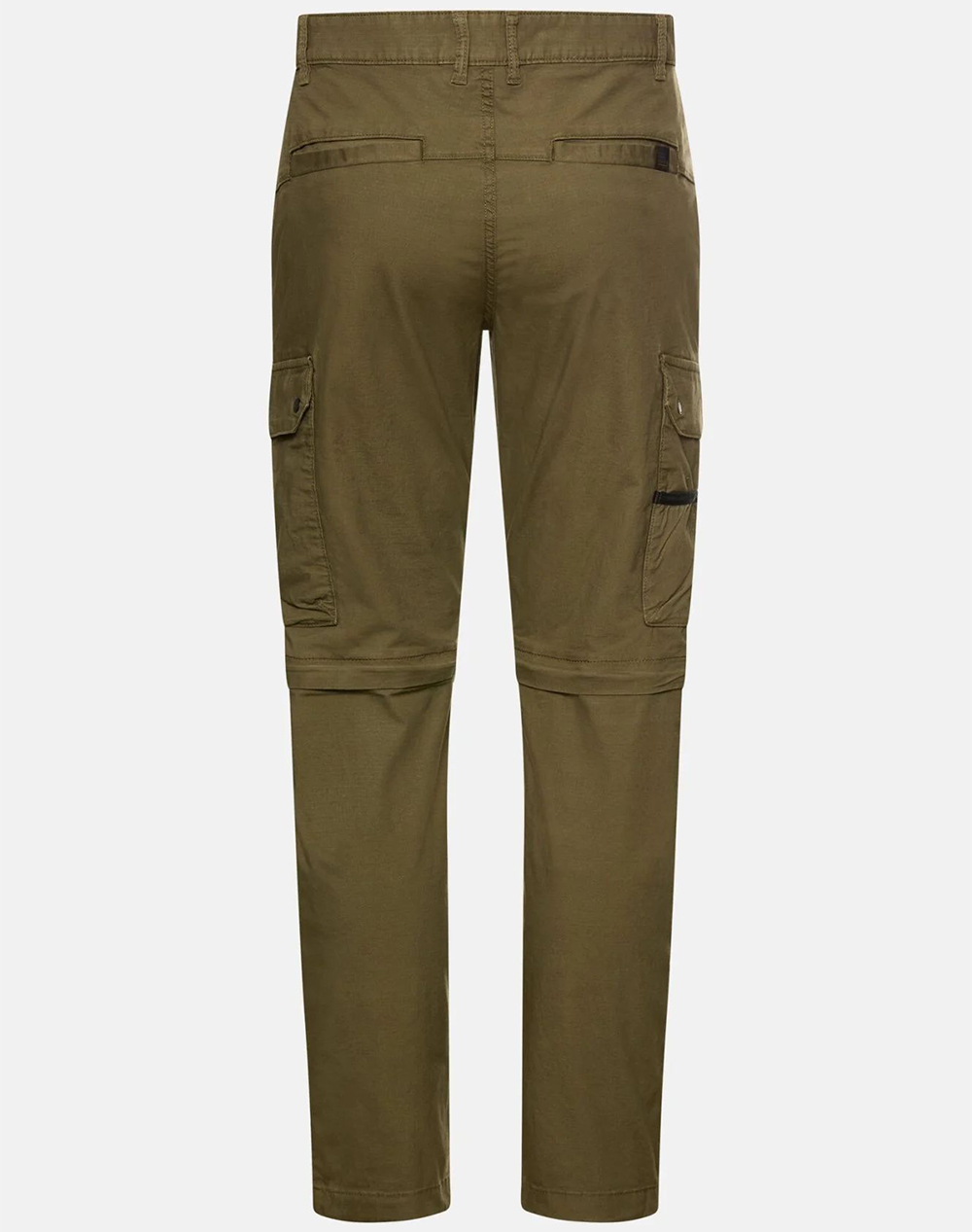 CAMEL TROUSERS CARGO Relaxed Zipp-Off