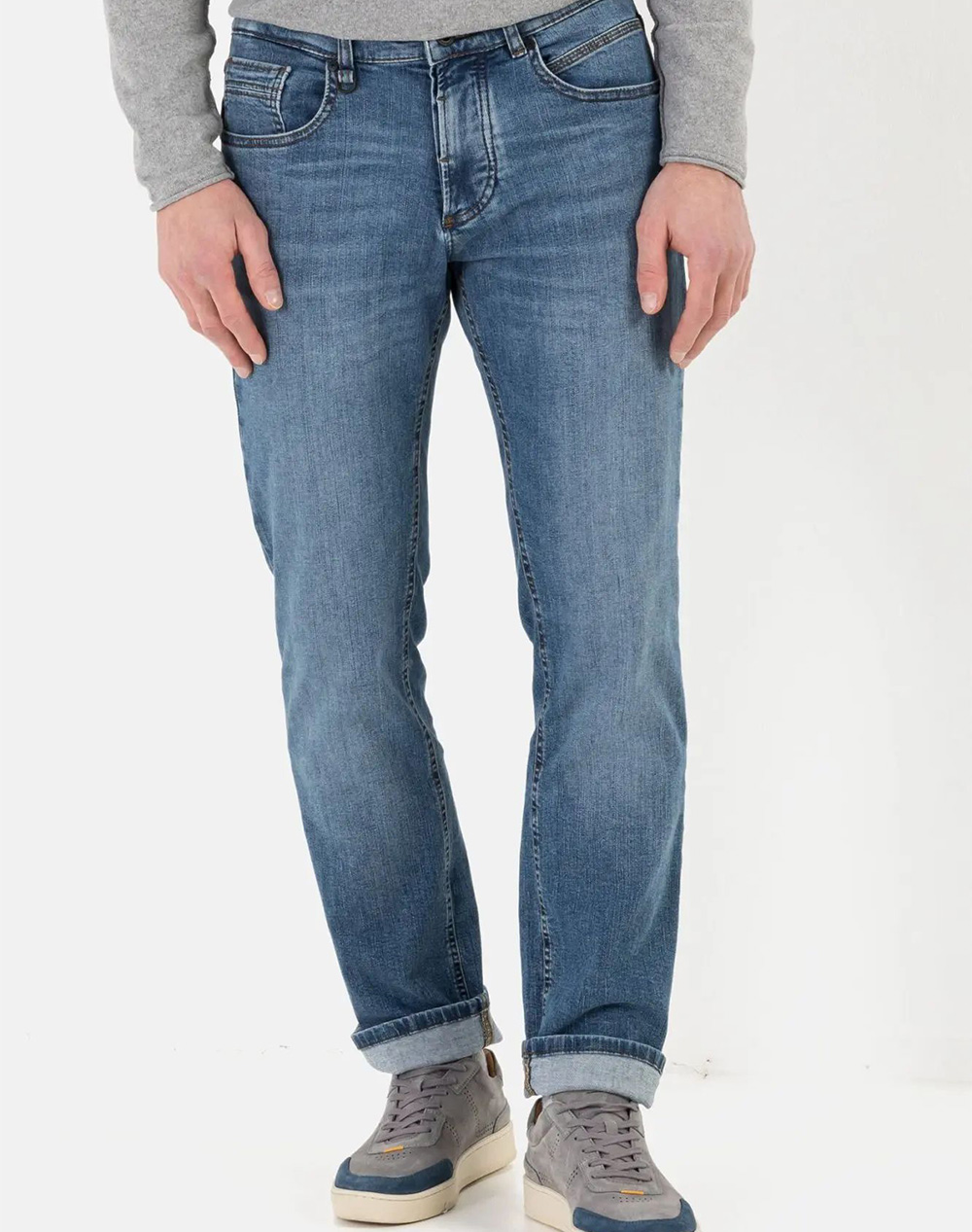 CAMEL Trousers Denim Relaxed fleXXXactive