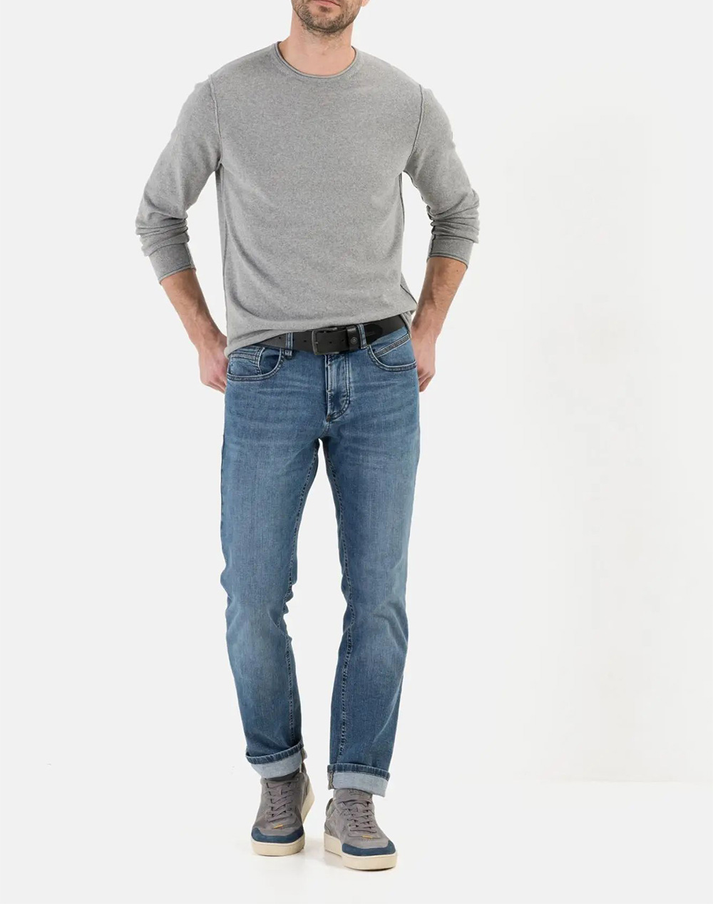 CAMEL Trousers Denim Relaxed fleXXXactive