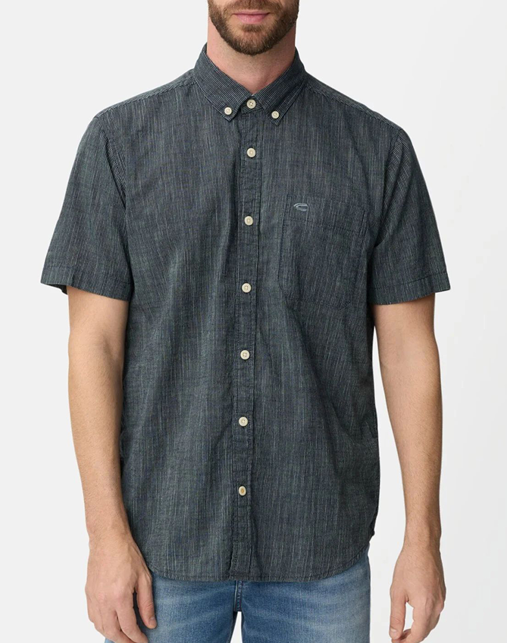 CAMEL ACTIVE SHIRT Κ.Μ. stripes B.D.