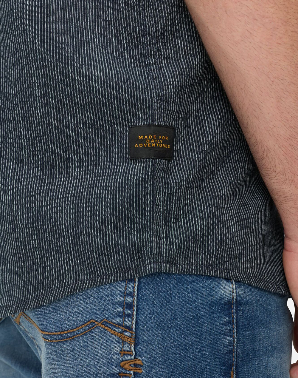 CAMEL ACTIVE SHIRT Κ.Μ. stripes B.D.