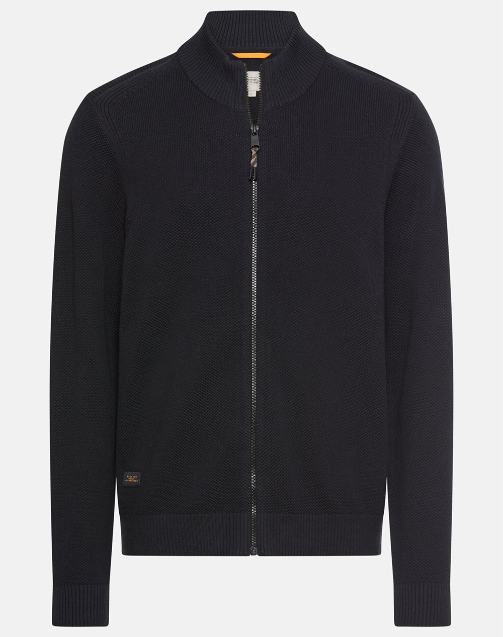 CAMEL ЖИЛЕТКА full zip stand up collar