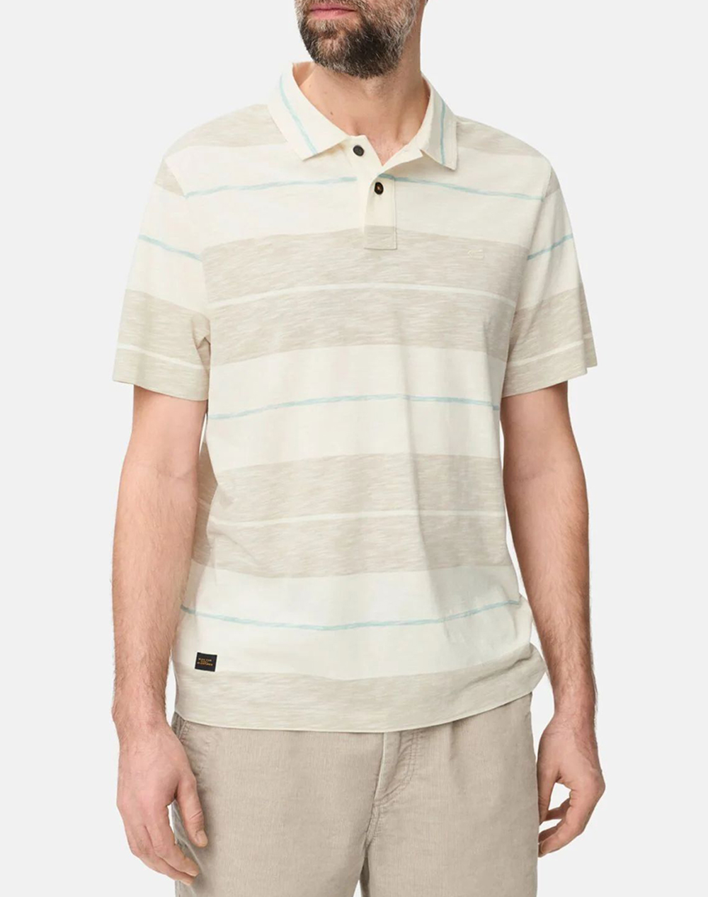 CAMEL ACTIVE POLO Κ.Μ. Jersey horizontal stripes