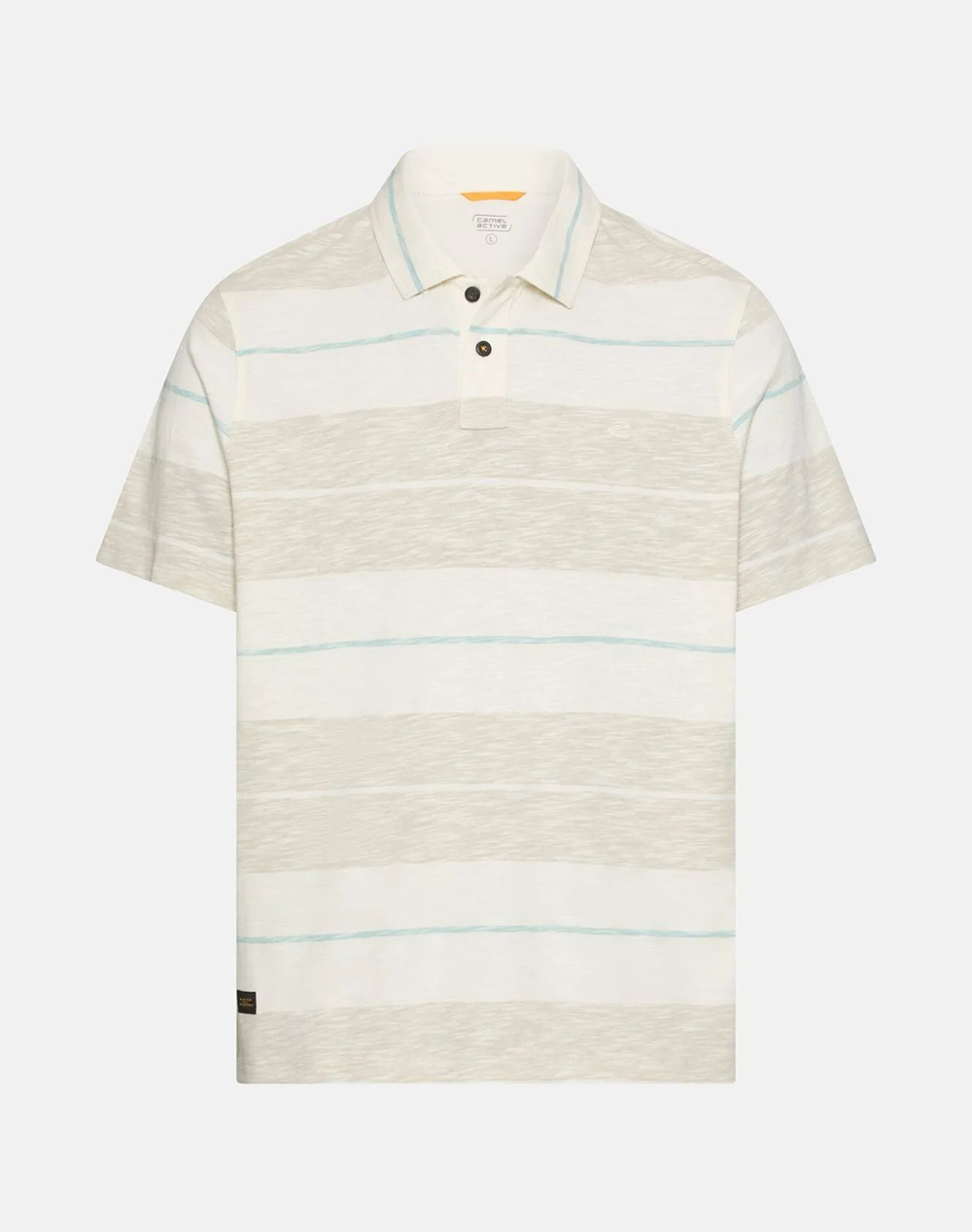 CAMEL ACTIVE POLO Κ.Μ. Jersey horizontal stripes