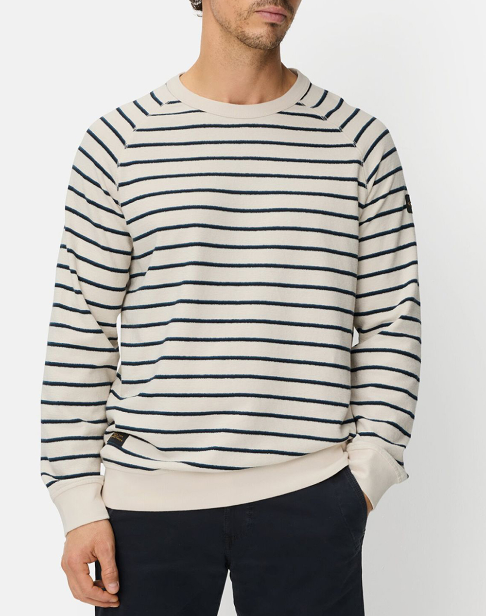 CAMEL Sweatshirt stripes