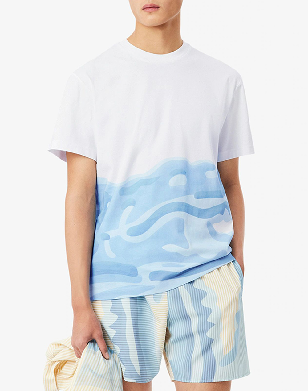 LACOSTE БЛУЗА KM TEE-SHIRT SS