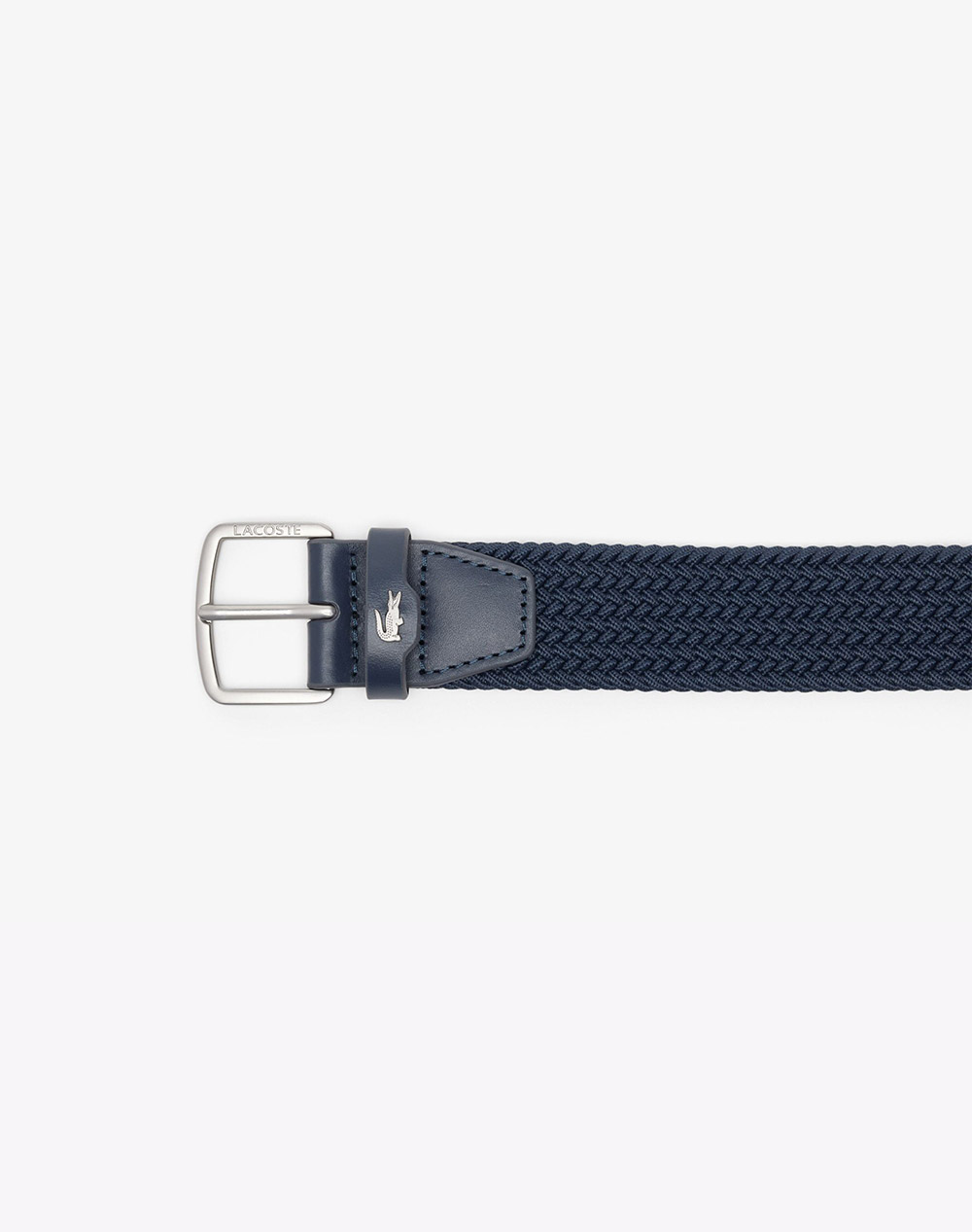 LACOSTE MENS BELT35 STRETCH WOWEN BELT