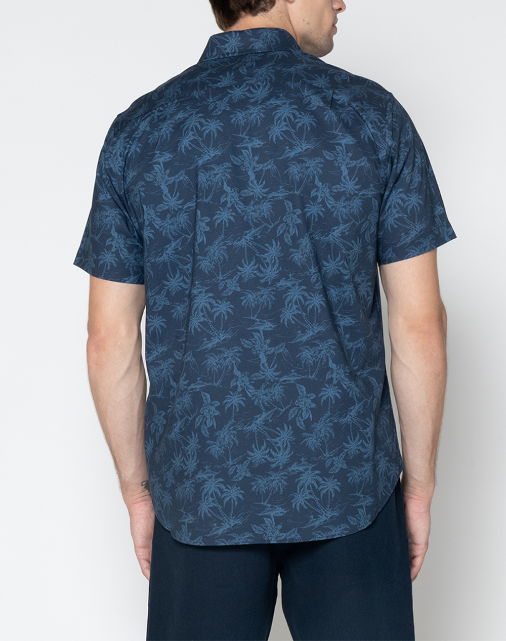 NAUTICA РИЗА ΚΜ SUS. S/S TENCEL PRINT