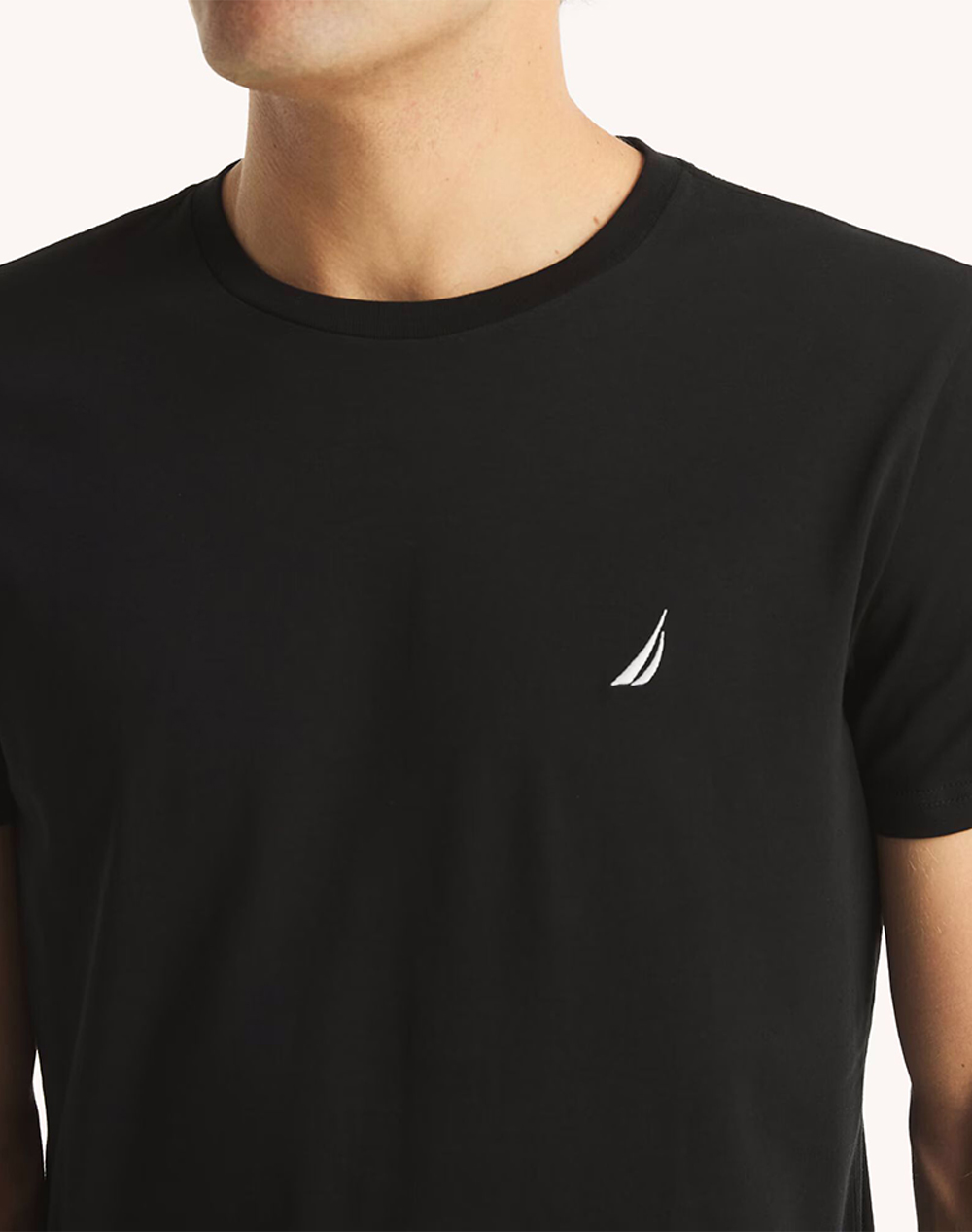 NAUTICA BLOUSE T-SHIRT KM S/S T-SHIRTS CREW TEE