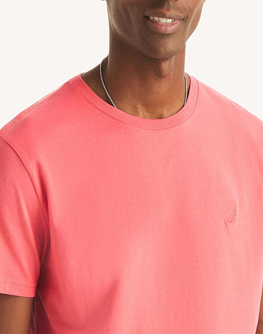 NAUTICA BLOUSE T-SHIRT KM S/S T-SHIRTS CREW TEE