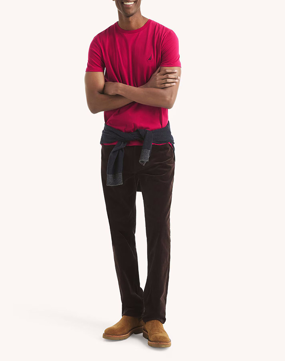 NAUTICA BLOUSE T-SHIRT KM S/S T-SHIRTS CREW TEE