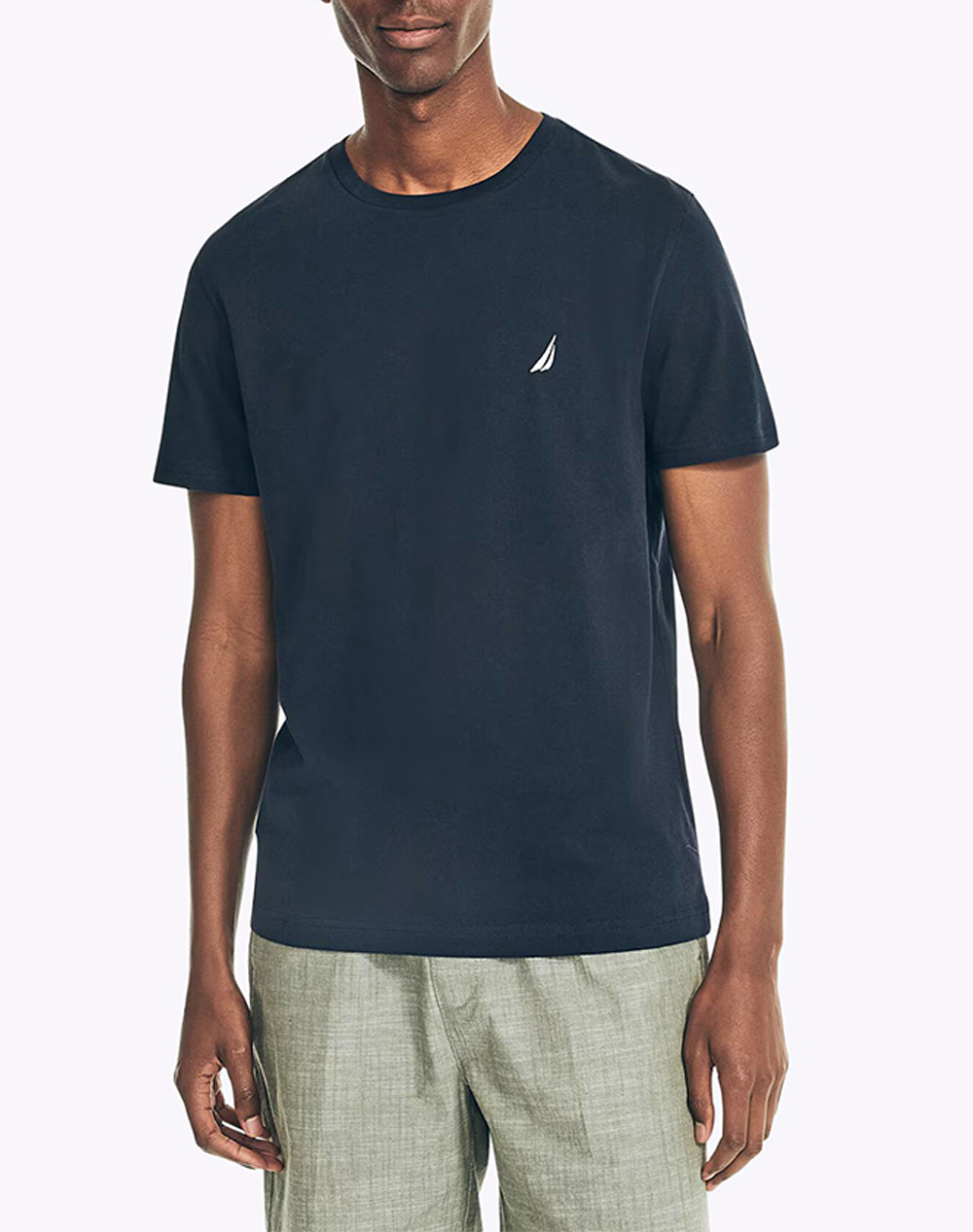 NAUTICA BLOUSE T-SHIRT KM S/S T-SHIRTS CREW TEE