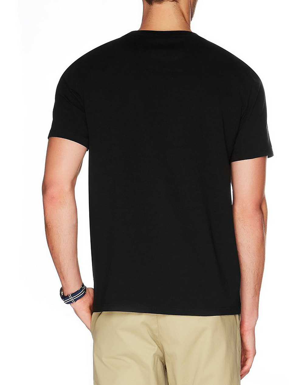 NAUTICA BLOUSE T-SHIRT ΚΜ SS ANCHOR POCKET TEE
