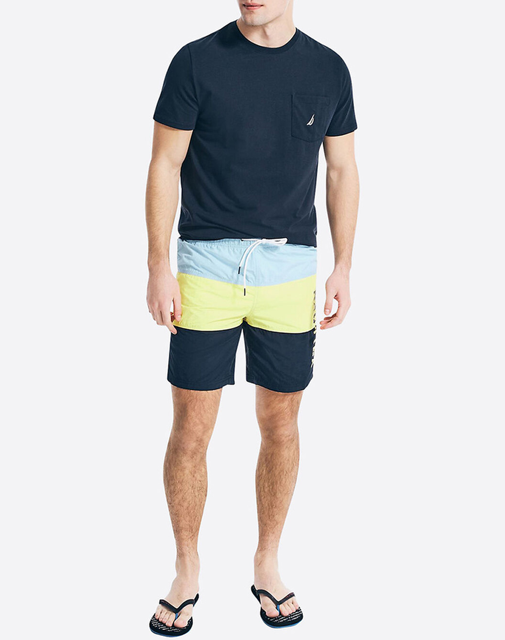NAUTICA BLOUSE T-SHIRT ΚΜ SS ANCHOR POCKET TEE