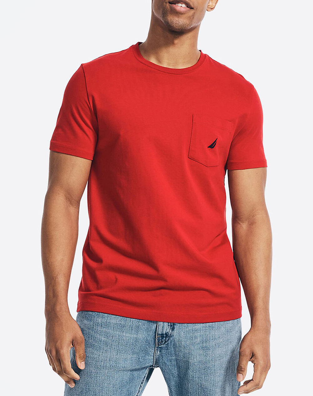 NAUTICA BLOUSE T-SHIRT ΚΜ SS ANCHOR POCKET TEE