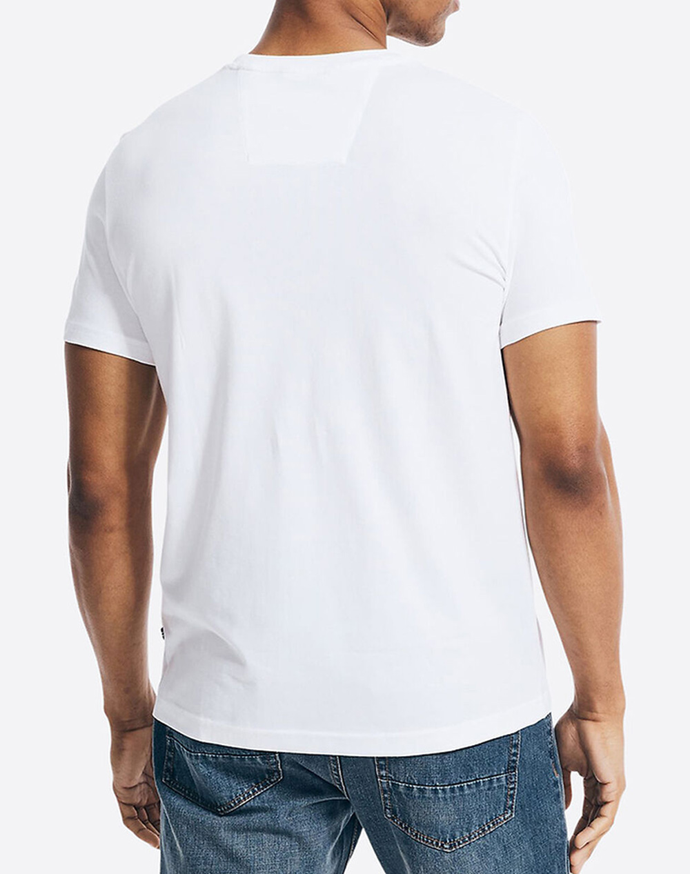 NAUTICA BLOUSE T-SHIRT ΚΜ SS ANCHOR POCKET TEE