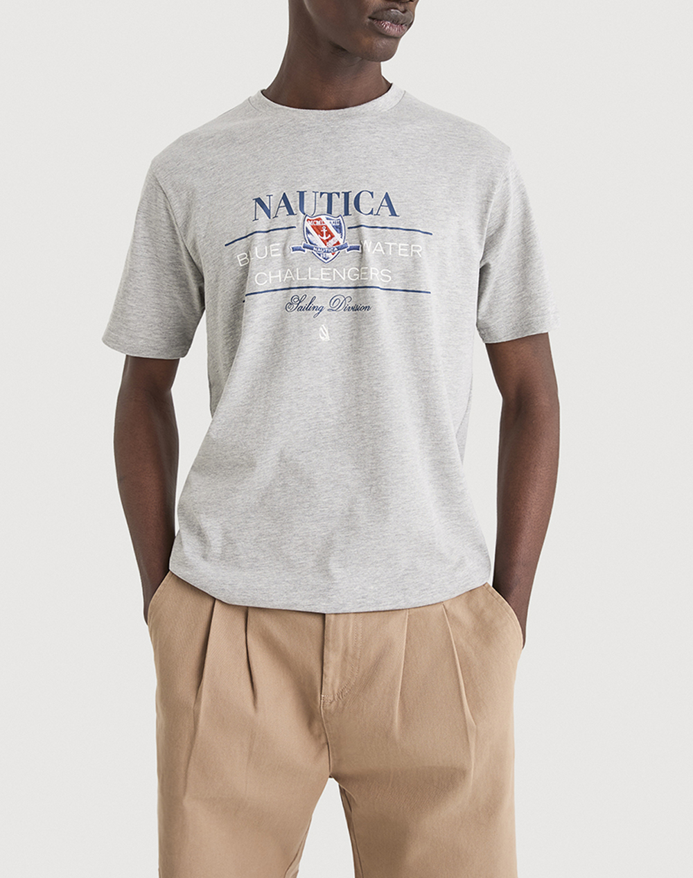 NAUTICA БЛУЗА T-SHIRT KM Timon T-Shirt
