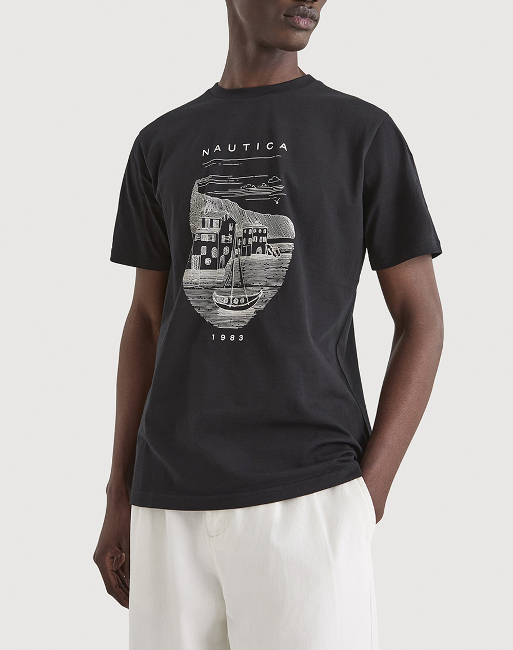 NAUTICA БЛУЗА T-SHIRT KM Kanan T-Shirt