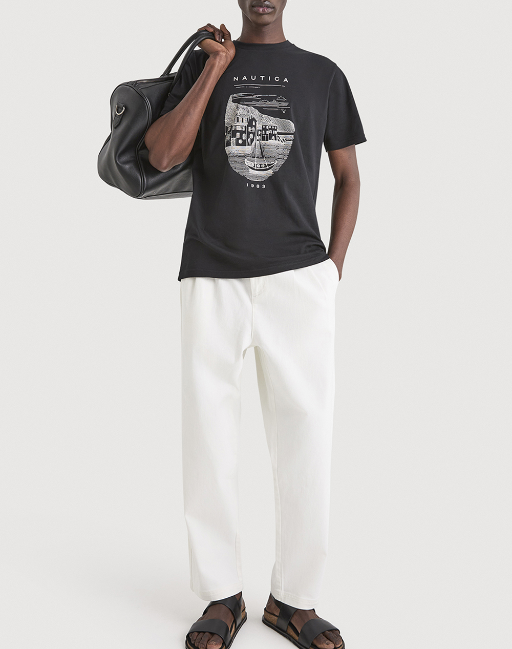 NAUTICA БЛУЗА T-SHIRT KM Kanan T-Shirt