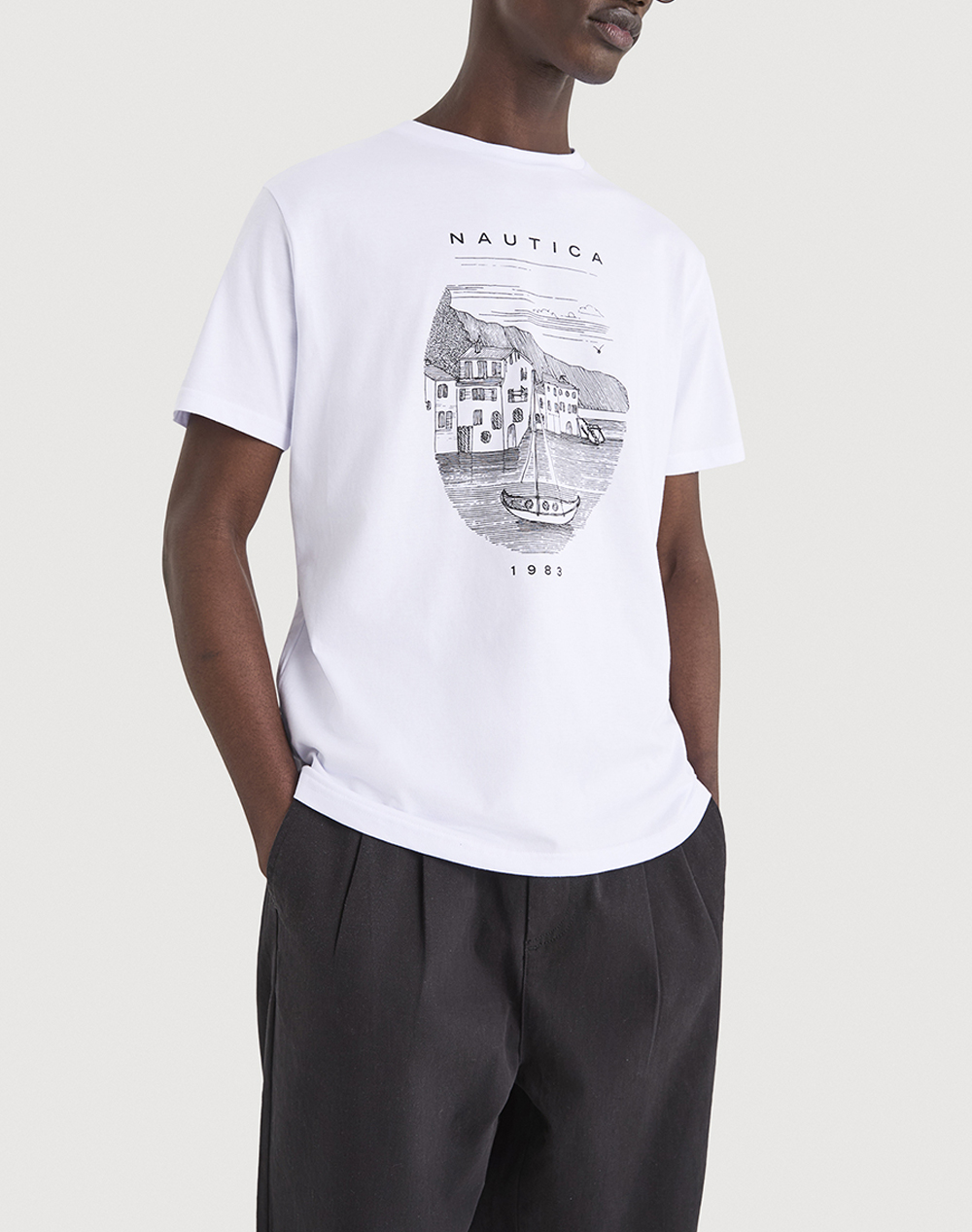 NAUTICA БЛУЗА T-SHIRT KM Kanan T-Shirt