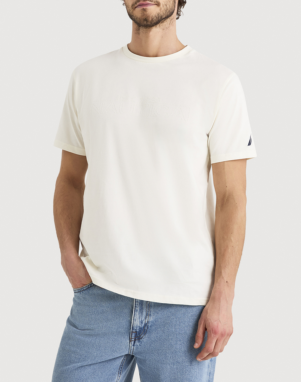 NAUTICA БЛУЗА T-SHIRT KM Medway T-Shirt