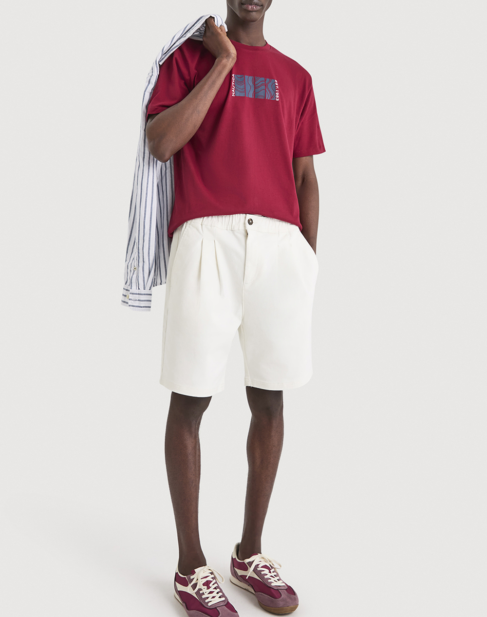 NAUTICA БЛУЗА T-SHIRT KM Parrett T-Shirt