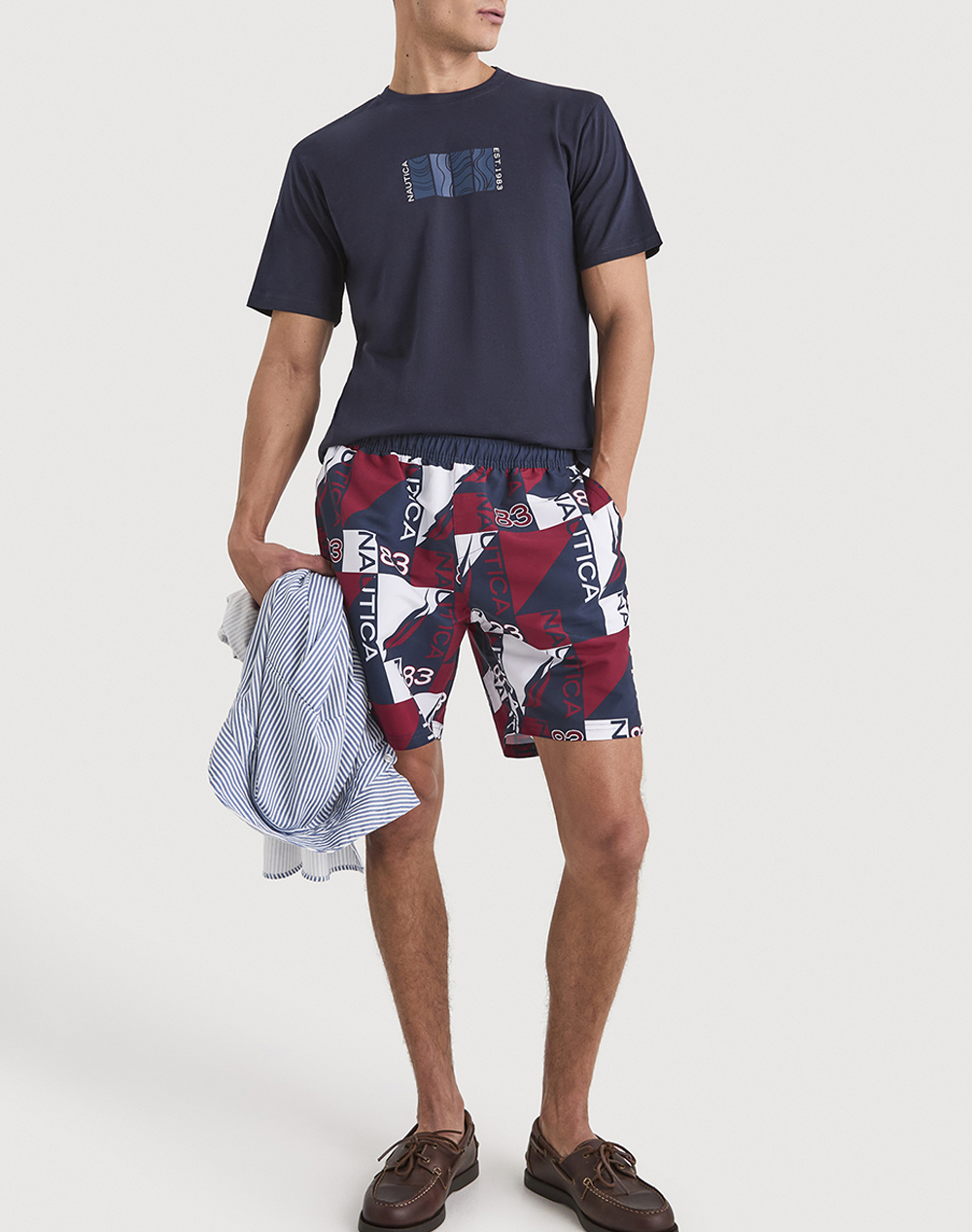 NAUTICA БЛУЗА T-SHIRT KM Parrett T-Shirt