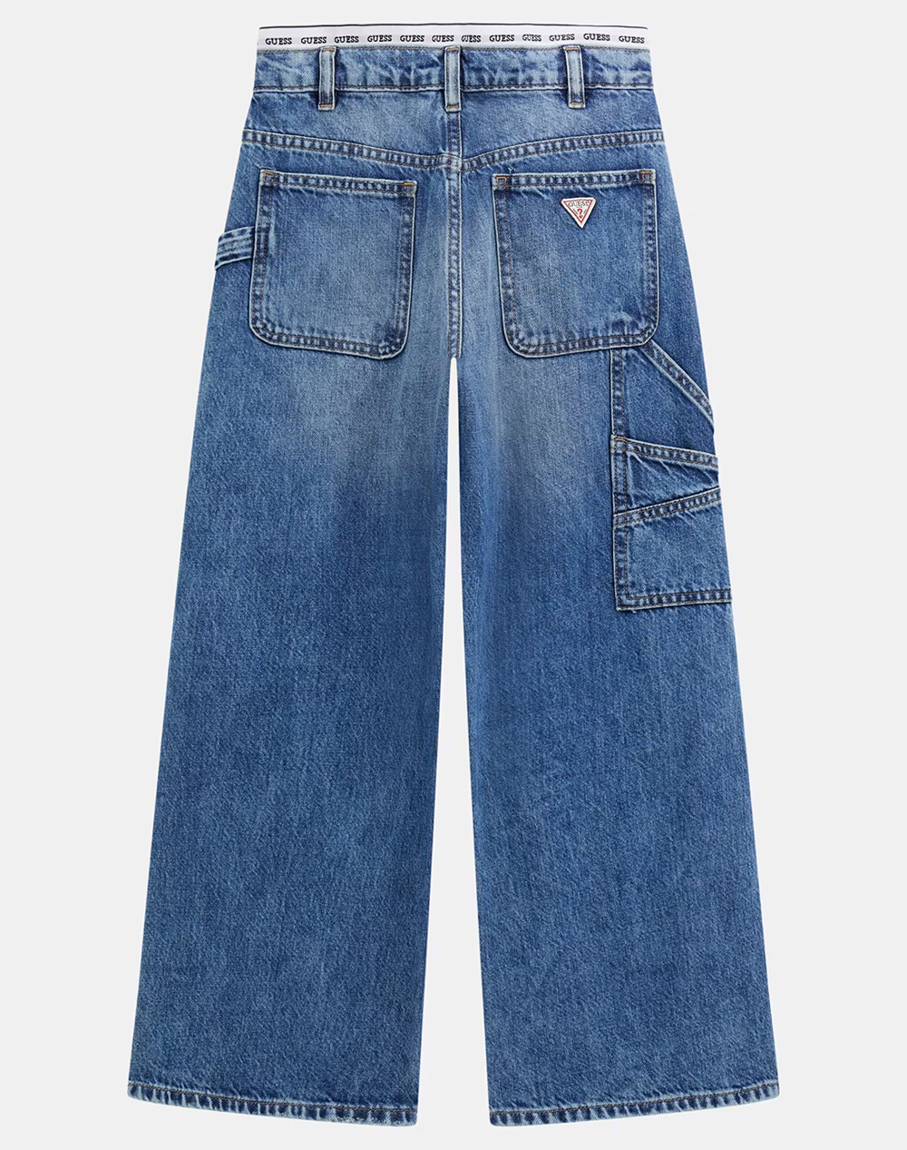 GUESS KIDS RIGID DENIM FASHION FIT PANTS ДЕТСКИ ПАНТАЛОНИ GIRL