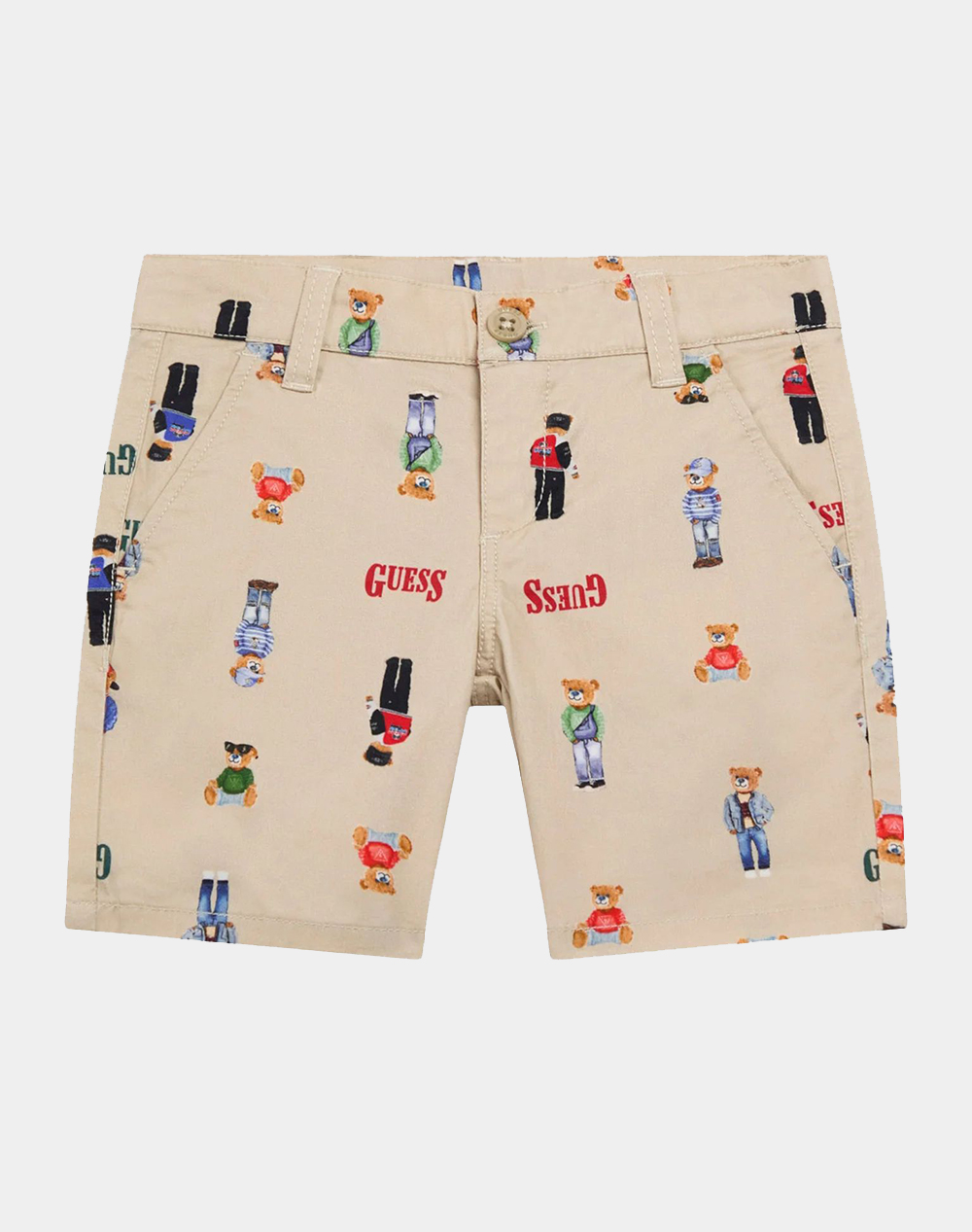 GUESS STRETCH GABARDINE SHORT SHORTS CHILDRENS BOY