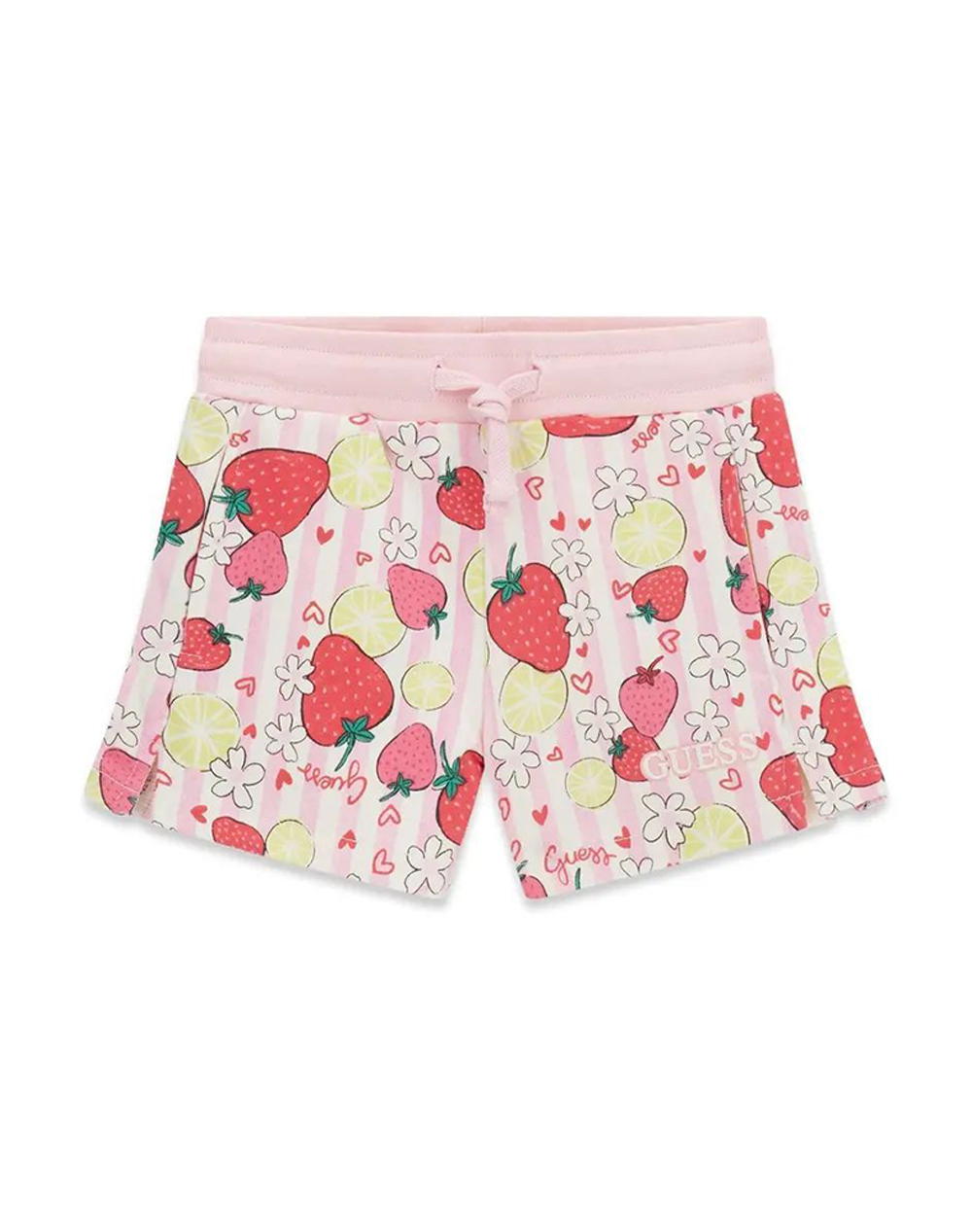 GUESS FRENCH TERRY REGULAR SHORTS SHORTS CHILDREN GIRL