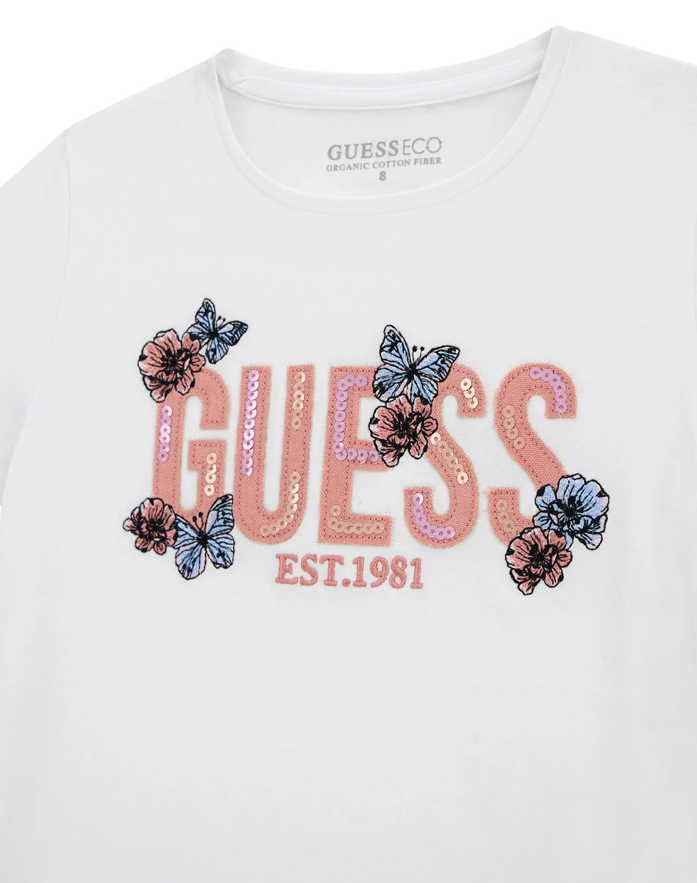 GUESS MIDI SS T-SHIRT ДЕТСКА БЛУЗА GIRL