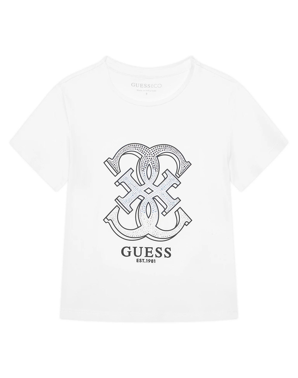 GUESS MIDI SS T-SHIRT ДЕТСКА БЛУЗА GIRL
