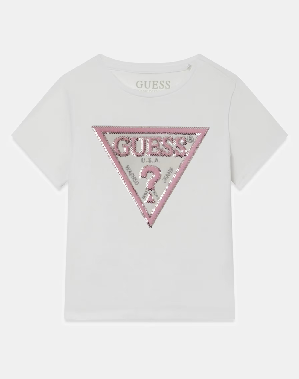 GUESS HIGH LOW SS T-SHIRT ДЕТСКА БЛУЗА GIRL