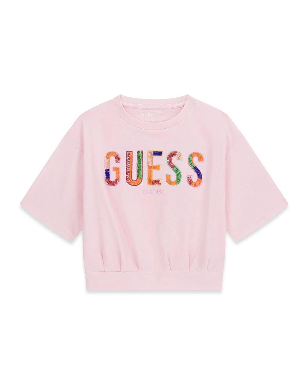GUESS OVERSIZE BOXY SS T-SHIRT BLOUSE CHILDREN GIRL