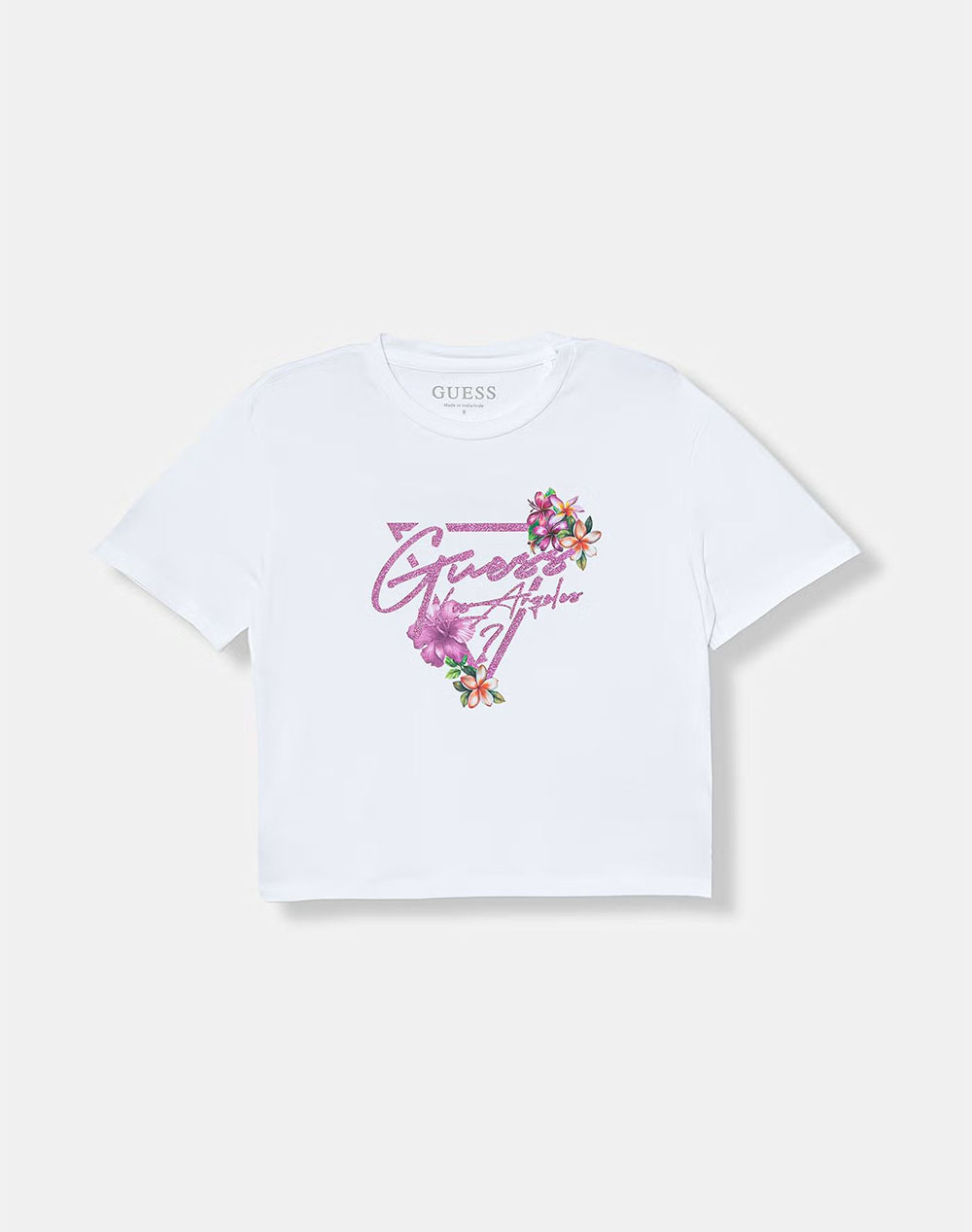 GUESS CROP SS T-SHIRT BLOUSE CHILDREN GIRL