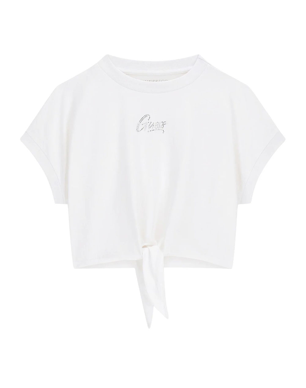 GUESS KNOT SS T-SHIRT CHILDRENS GIRLS T-SHIRT