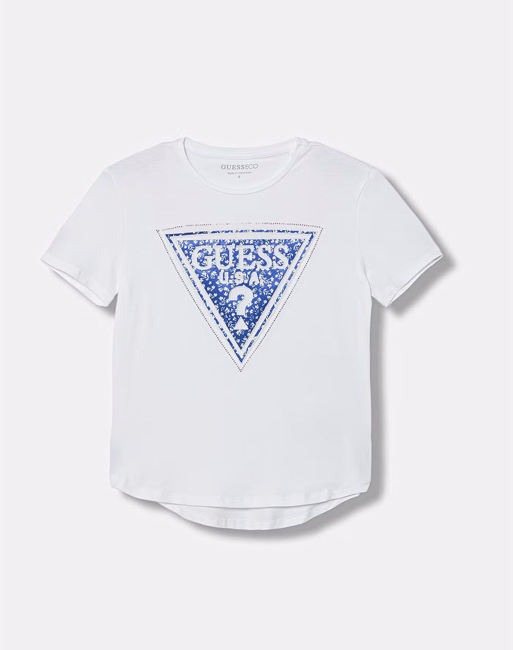 GUESS HIGH LOW SS T-SHIRT CHILDRENS GIRLS T-SHIRT