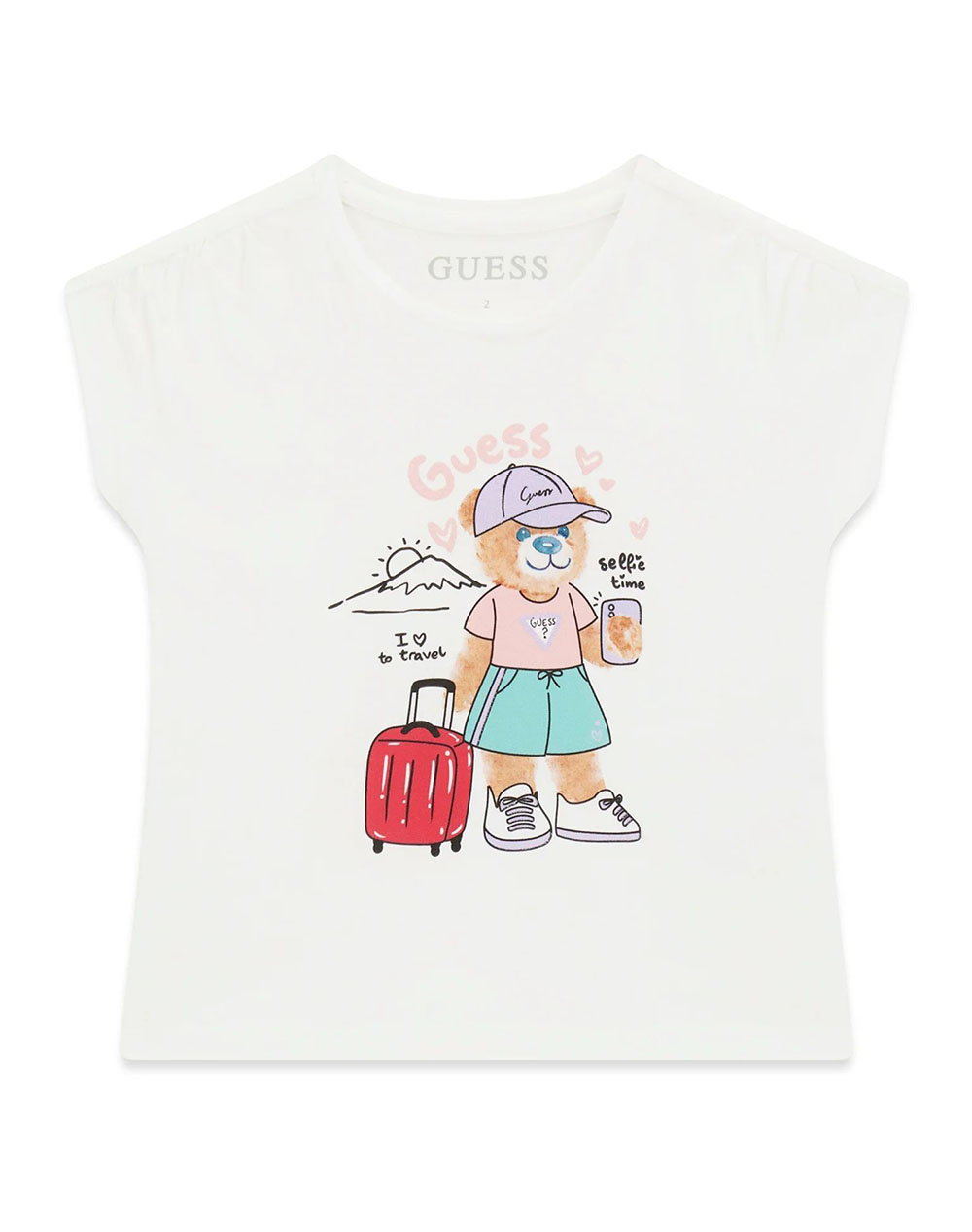 GUESS BATWING SS T-SHIRT BLOUSE CHILDREN GIRL