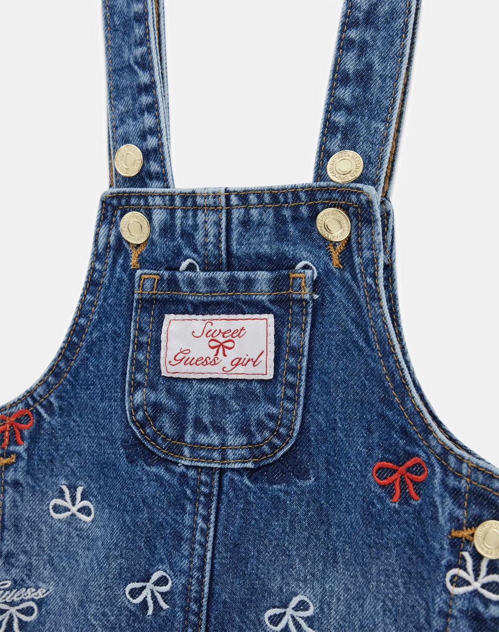 GUESS ROMPER RIGID DENIM W/EMBRO РОКЛЯ ДЕТСКИ GIRL