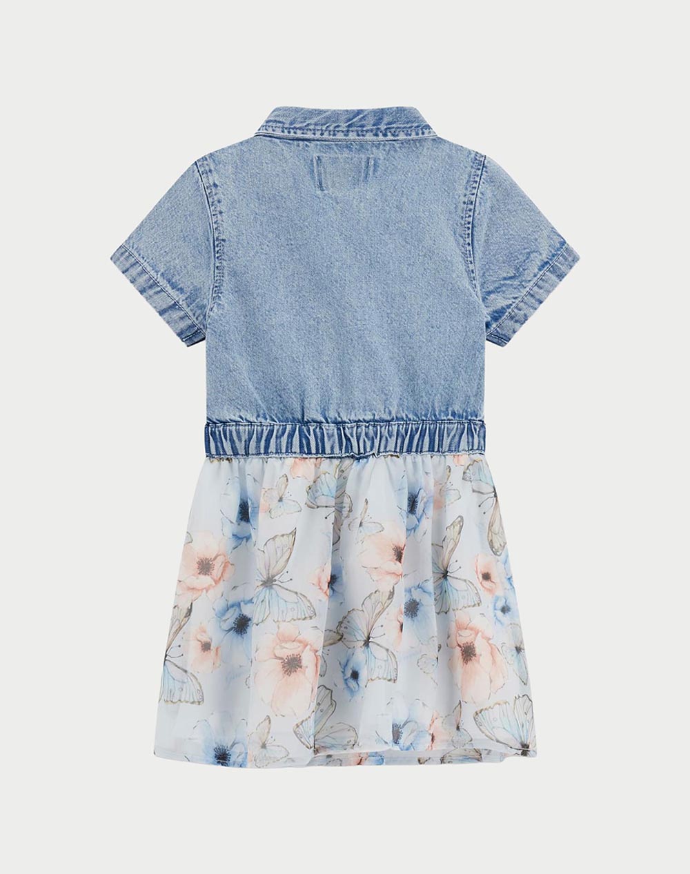 GUESS MIXED FABRIC SS DRESS ДЕТСКИА РОКЛЯ GIRL