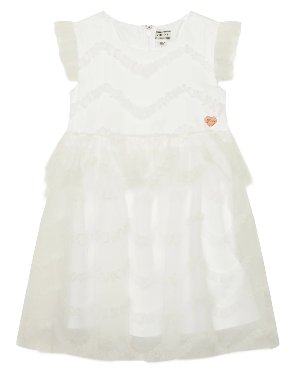 GUESS MESH DRESS_CEREMONY РОКЛЯ ДЕТСКИ GIRL