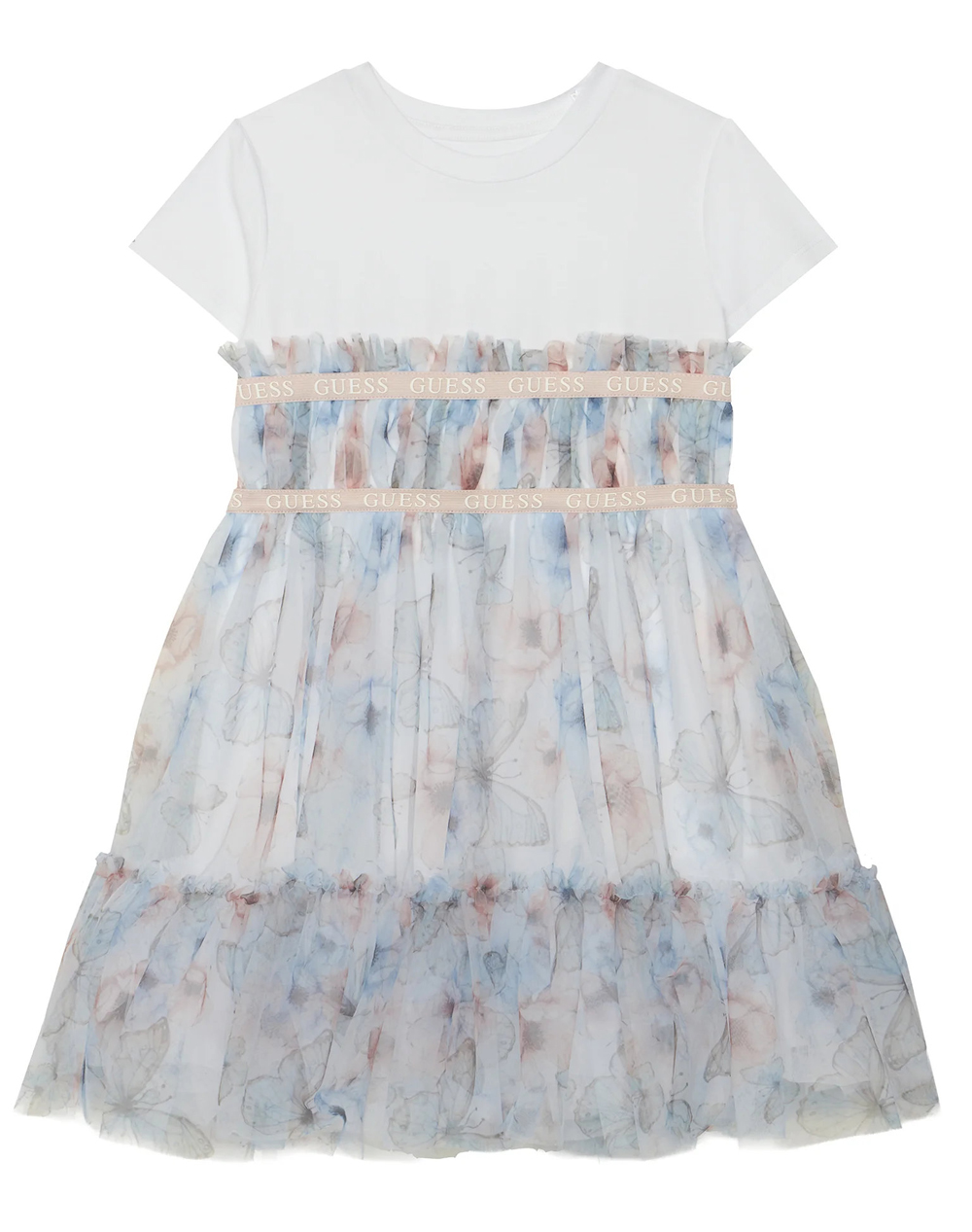 GUESS MIXED FABRIC SS DRESS РОКЛЯ ДЕТСКИ GIRL