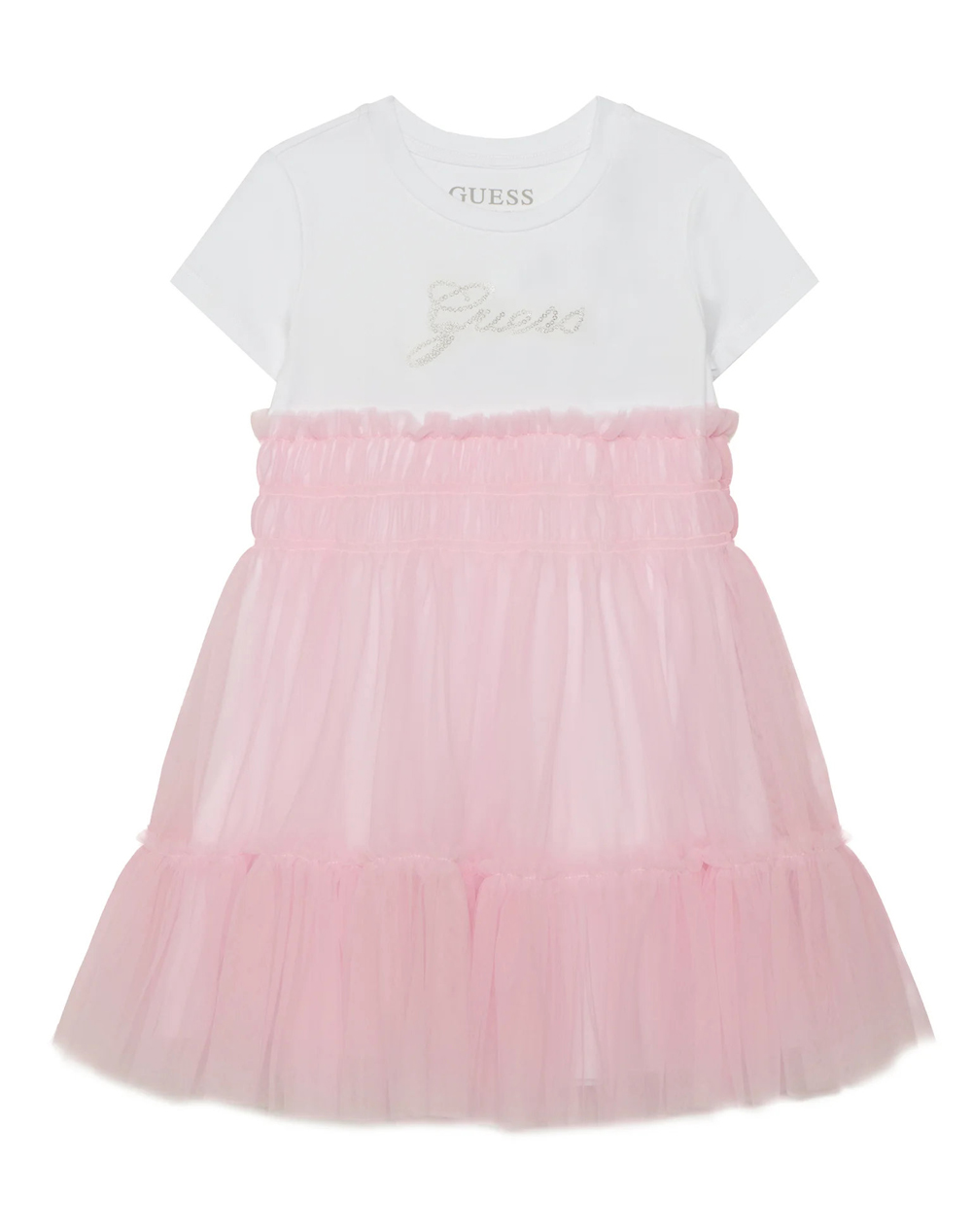 GUESS MIXED FABRIC SS DRESS РОКЛЯ ДЕТСКИ GIRL
