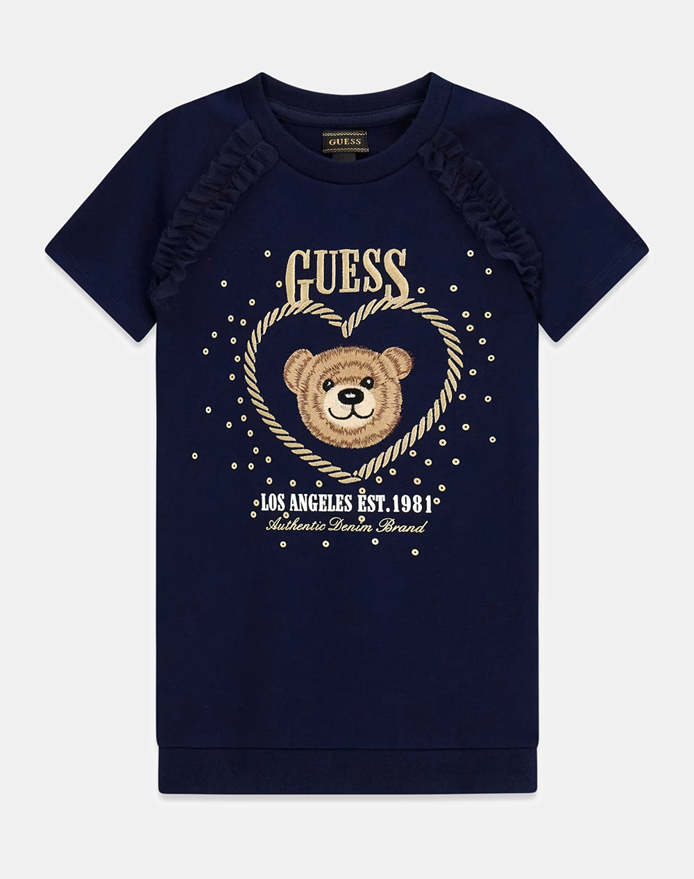 GUESS KIDS PUNTO MILANO SS DRESS ДЕТСКА РОКЛЯ GIRL