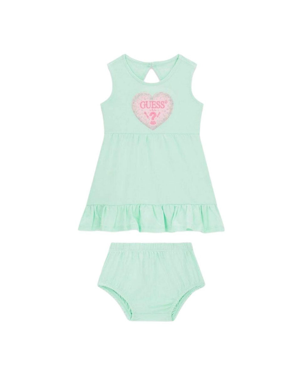 GUESS SET SL DRESS+PANTIE GIRLS DRESS