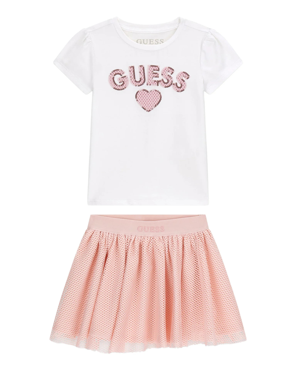 GUESS SET T-SHIRT+ SKIRT SET ДЕТСКИ GIRL